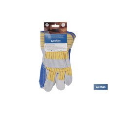 GUANTE SERRAJE AMERICANO REFORZADO T-UNICA (PACK: 12 UDS)