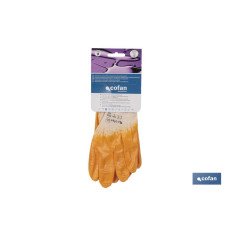 BLÍSTER DE GUANTE DE NITRILO AMARILLO TALLA 9 VENTA UNITARIA (PACK: 1 UDS)