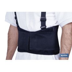 FAJA DE TRABAJO CON TIRANTES TALLA L (PACK: 1 UDS)