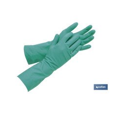 GUANTE VERDE NITRILO T 6,5...