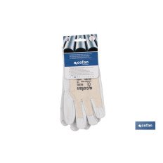 BLÍSTER GUANTE DE PIEL VACUNO DORSO DESCUBIERTO TALLA 9 VENTA UNITARIA (PACK: 1 UDS)