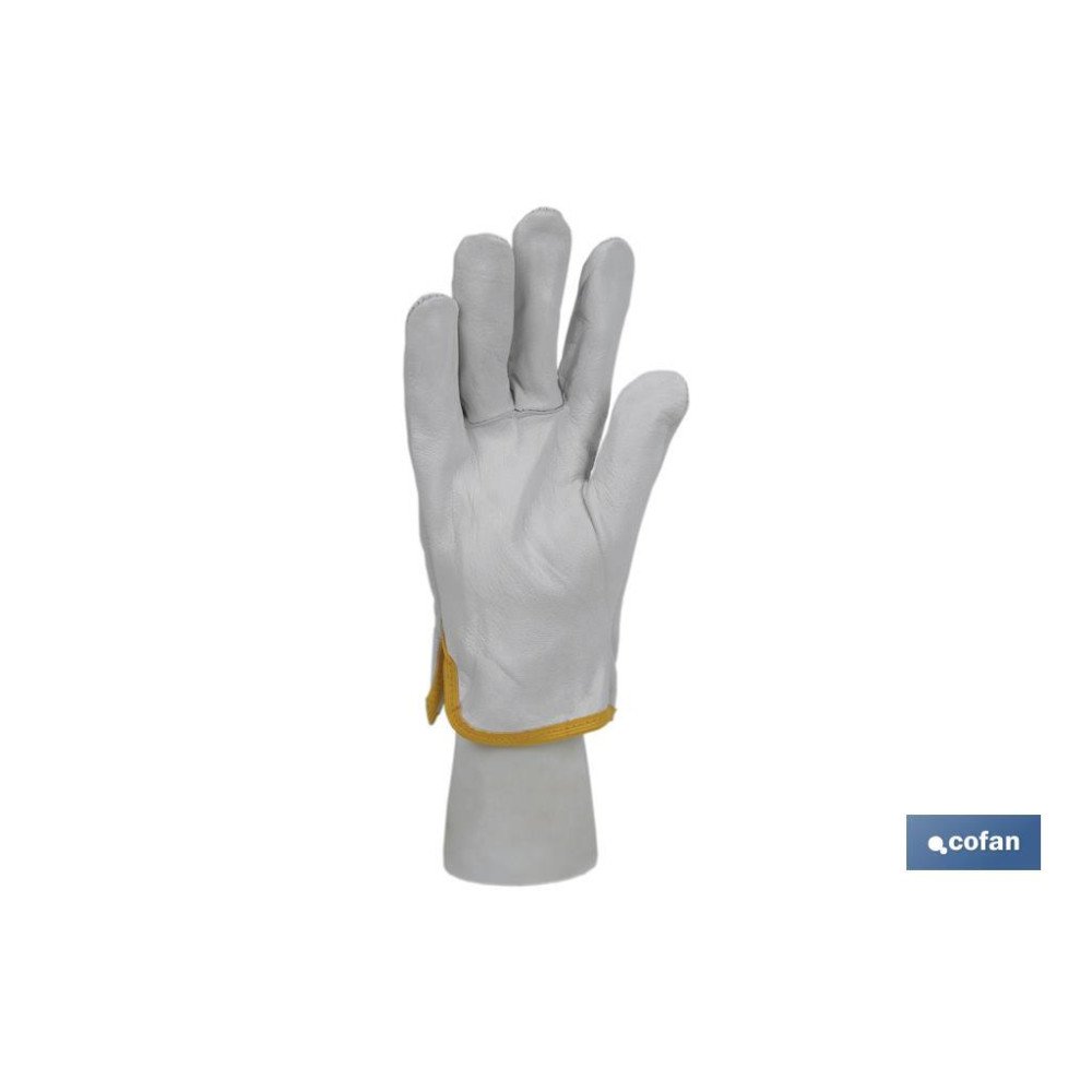 GUANTE CONDUCTOR PIEL DE CABRITO TALLA 10 (PACK: 12 UDS)
