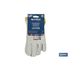 GUANTE CONDUCTOR PIEL DE CABRITO TALLA 10 (PACK: 12 UDS)