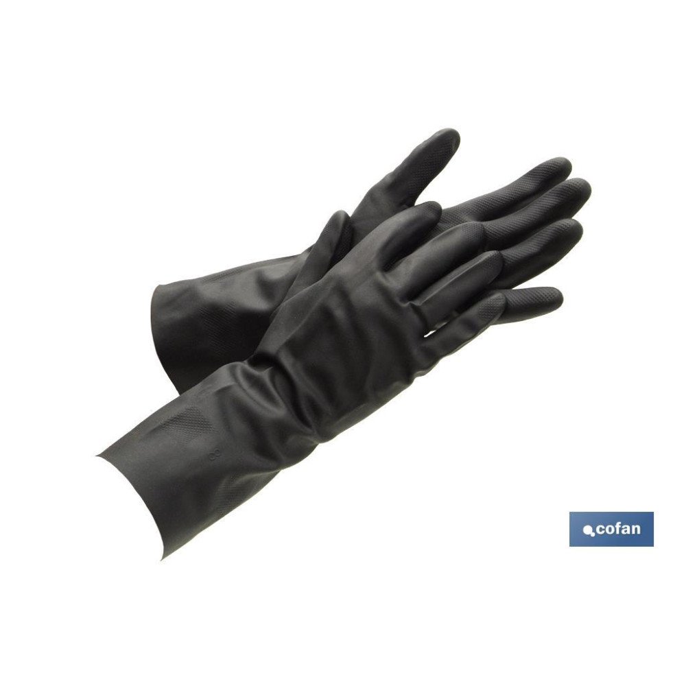 GUANTE NEGRO NEOPRENO 100% T 10 VENTA UNITARIA (PACK: 1 UDS)