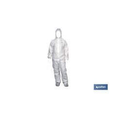 BUZO C/CAPUCHA TIPO 4, 5 Y 6 BLANCO TALLA M (PACK: 1 UDS)
