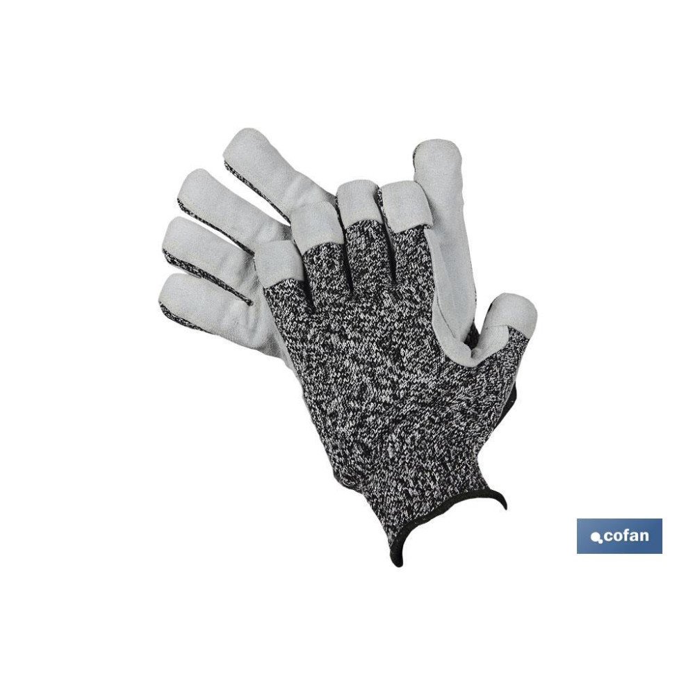 GUANTE ANTICORTE HIGH TENACITY C/REFUERZO T-9 (PACK: 1 UDS)