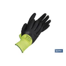 GUANTE IMPREG. NITRILO ESPUMA PROTECC. FRIO T-8 (PACK: 12 UDS)