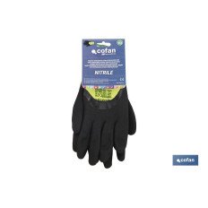 GUANTE IMPREG. NITRILO ESPUMA PROTECC. FRIO T-9 (PACK: 12 UDS)