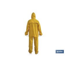 TRAJE DE AGUA PU/PVC AMARILLO TALLA L (PACK: 1 UDS)