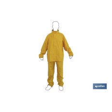 TRAJE DE AGUA PU/PVC VERDE TALLA S (PACK: 1 UDS)