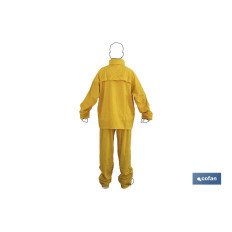 TRAJE DE AGUA PU/PVC VERDE TALLA S (PACK: 1 UDS)