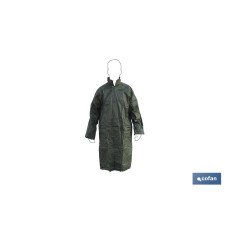 ABRIGO DE LLUVIA VERDE POLIESTER/PVC TALLA-L (PACK: 1 UDS)