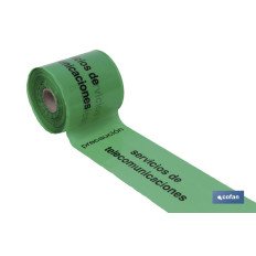 CINTA BALIZ. TELECOMUNICACIONES 150MMX250MTS (PACK: 1 UDS)