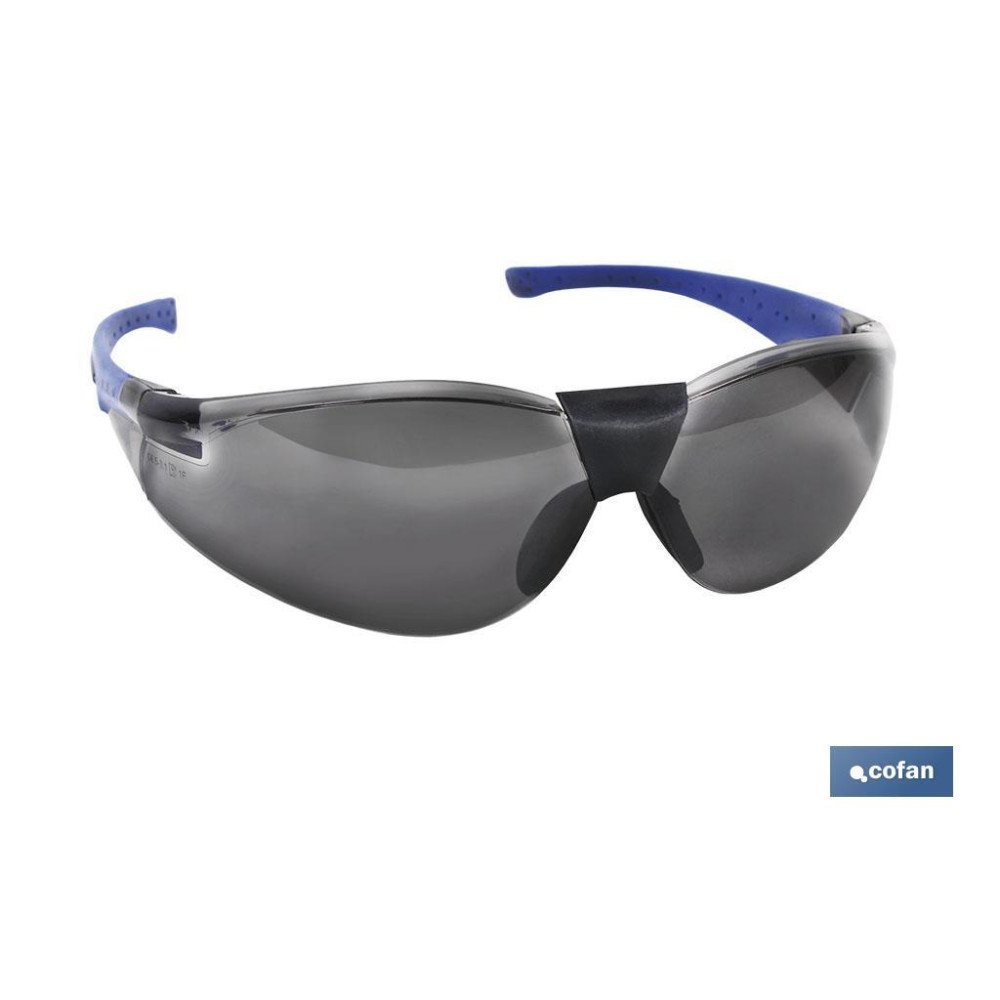 GAFAS SEGURIDAD MODELO BLUE ELASTIC (PACK: 1 UDS)