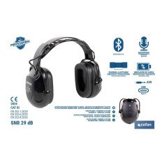 CASCOS ANTIRRUIDO SNR 29 dB CON BLUETOOTH (PACK: 1 UDS)