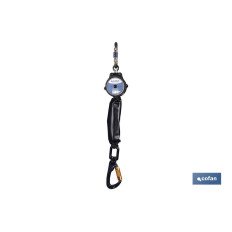ANTICAIDA RETRACTIL 2mts USO HORIZ. FACTOR 2 (PACK: 1 UDS)