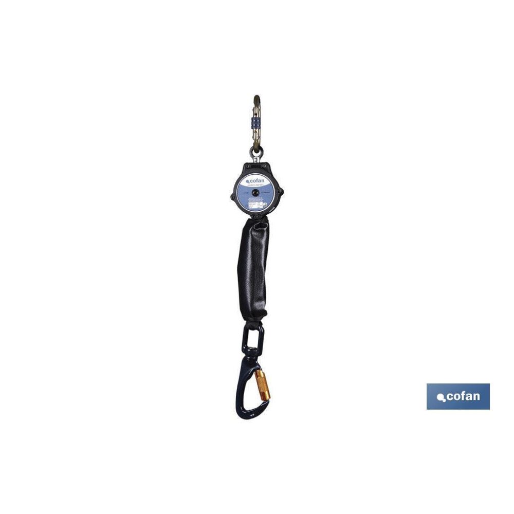 ANTICAIDA RETRACTIL 2mts USO HORIZ. FACTOR 2 (PACK: 1 UDS)