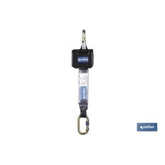 ANTICAÍDA RETRÁCTIL CINTA 2.5 M (PACK: 1 UDS)