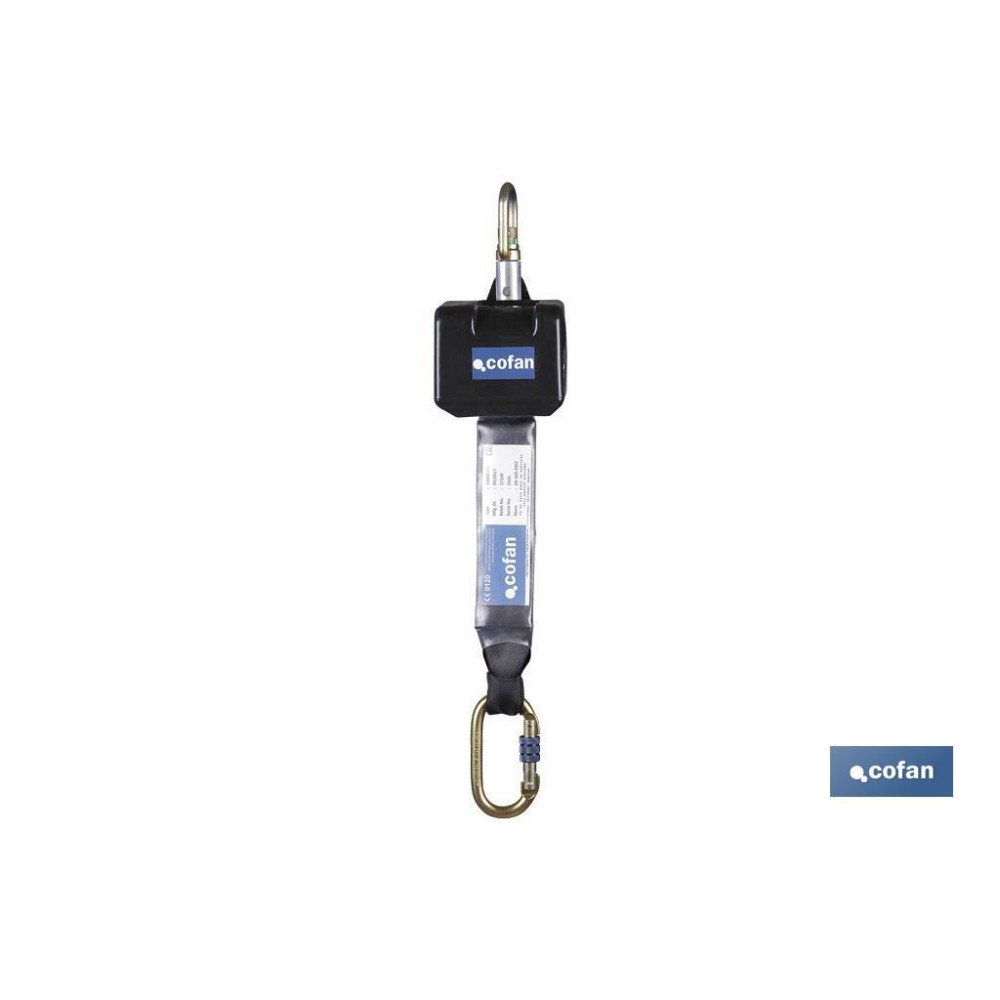 ANTICAÍDA RETRÁCTIL CINTA 2.5 M (PACK: 1 UDS)
