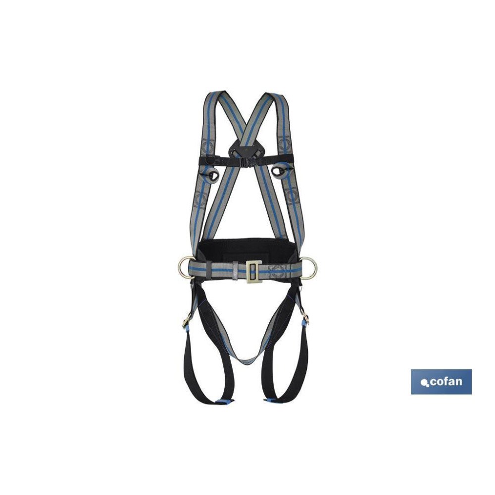 ARNES ANTICAIDAS 2 PUNTOS C/CINTURON POS. TRABAJO (PACK: 1 UDS)