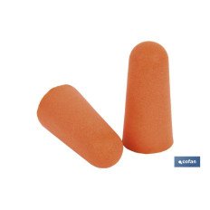 PACK 50 TAPONES (25 par) OIDOS  PU SNR36 (PACK: 1 UDS)