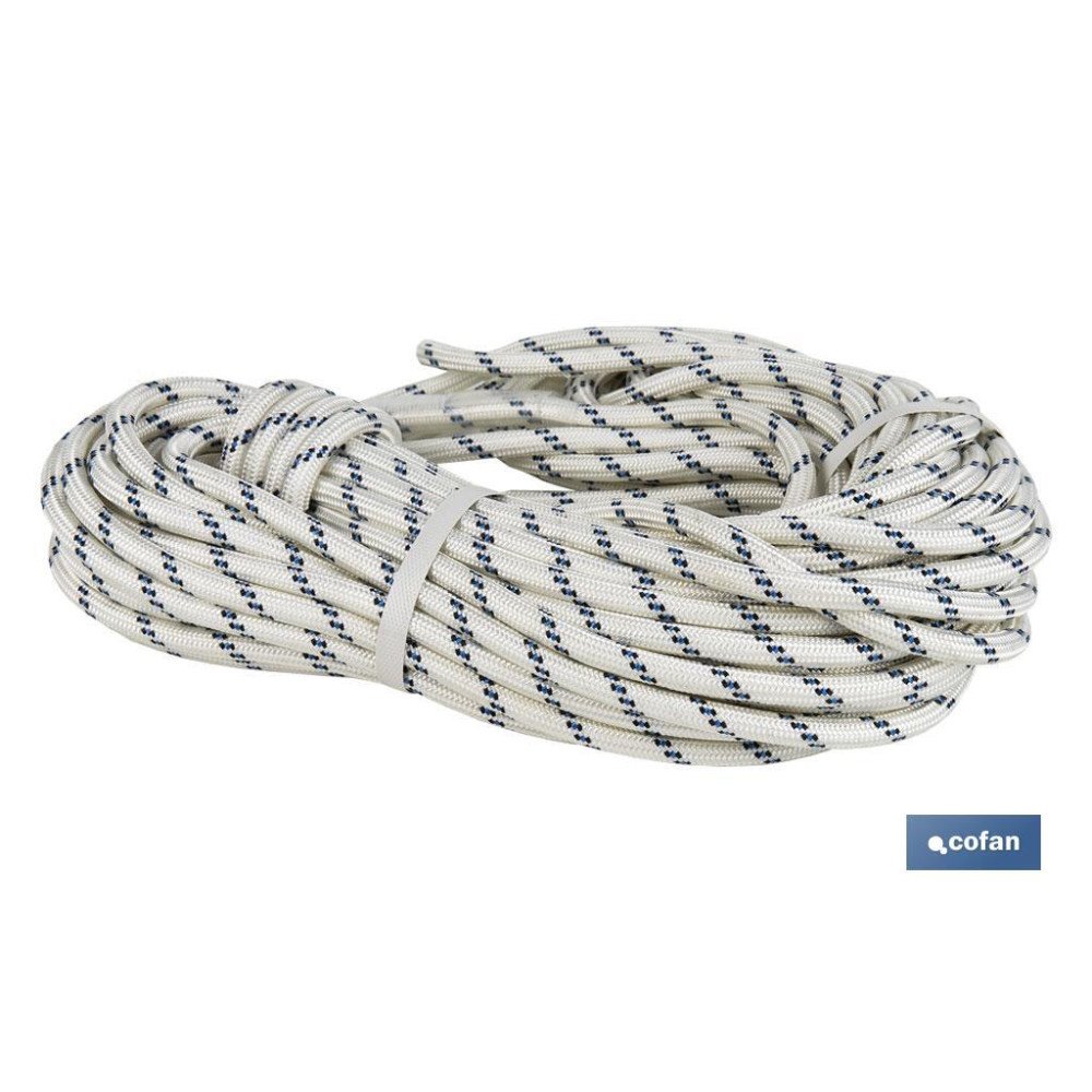 ROLLO 50M CUERDA TRABAJOS EN ALTURA (EN-1891 A) (PACK: 1 UDS)
