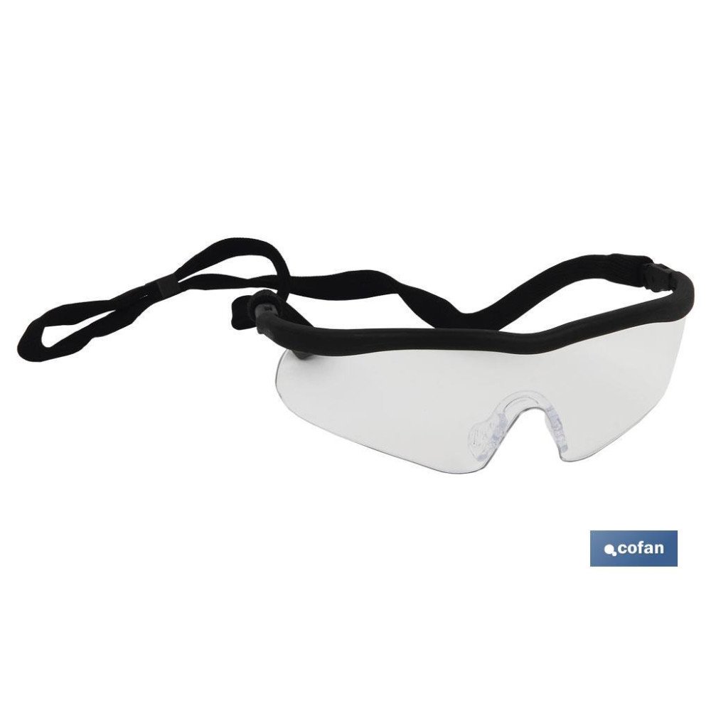 GAFAS SEGURIDAD SPORT CLEAR UV PROTECTION (PACK: 1 UDS)