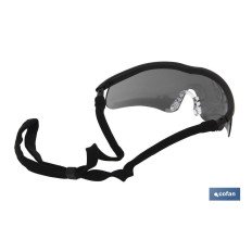 GAFAS SEGURIDAD SPORT OSCURA UV PROTECTION (PACK: 1 UDS)