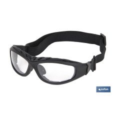 GAFA SEGURIDAD OSCURA ACOLCHADA 4 EN 1 (PACK: 1 UDS)
