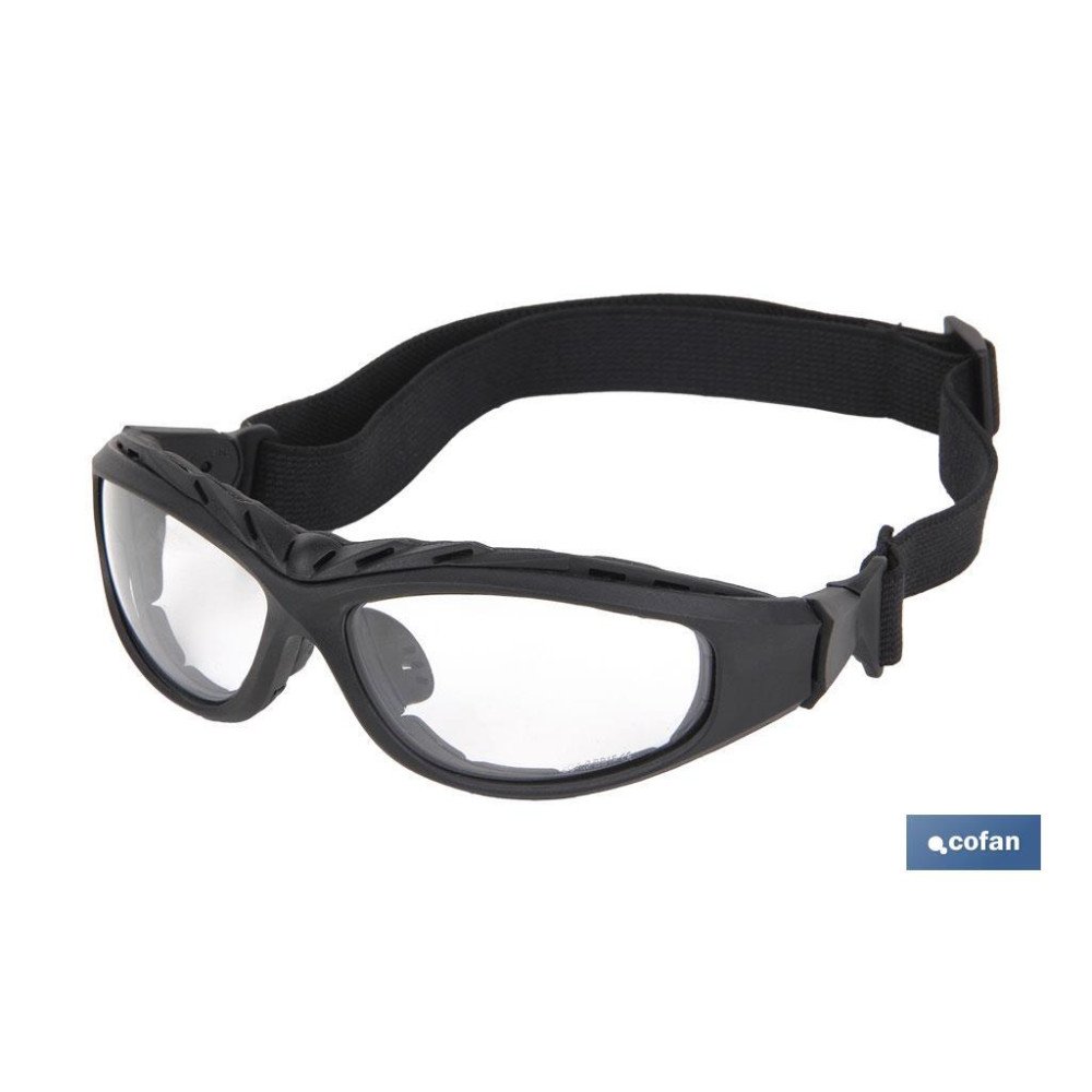 GAFA SEGURIDAD OSCURA ACOLCHADA 4 EN 1 (PACK: 1 UDS)
