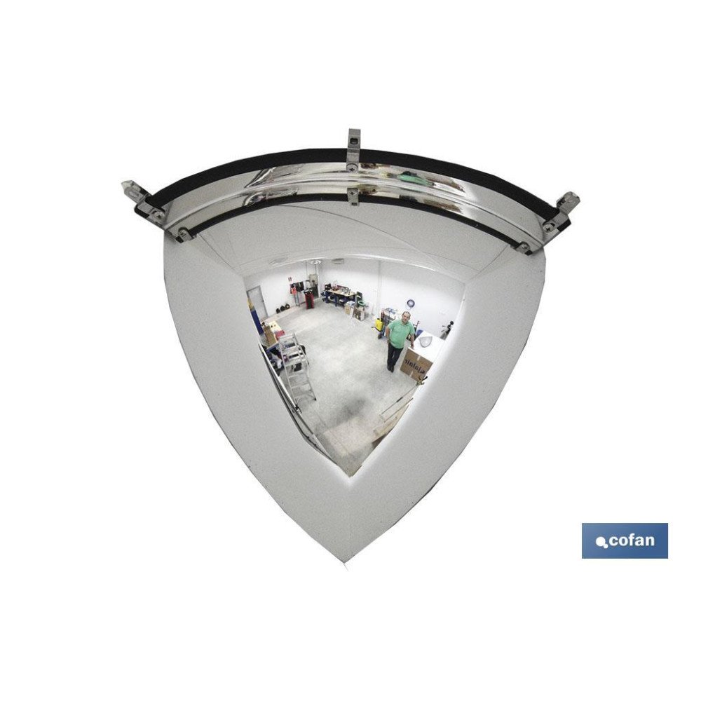 ESPEJO CUARTO HEMISFERICO 45 CM (PACK: 1 UDS)