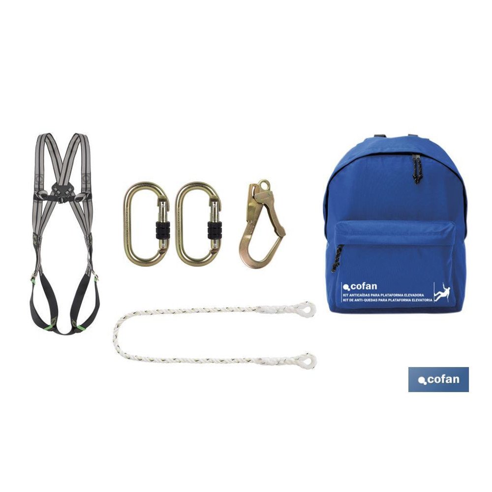 KIT ANTICAÍDAS PARA PLATAFORMA ELEVADORA (PACK: 1 UDS)