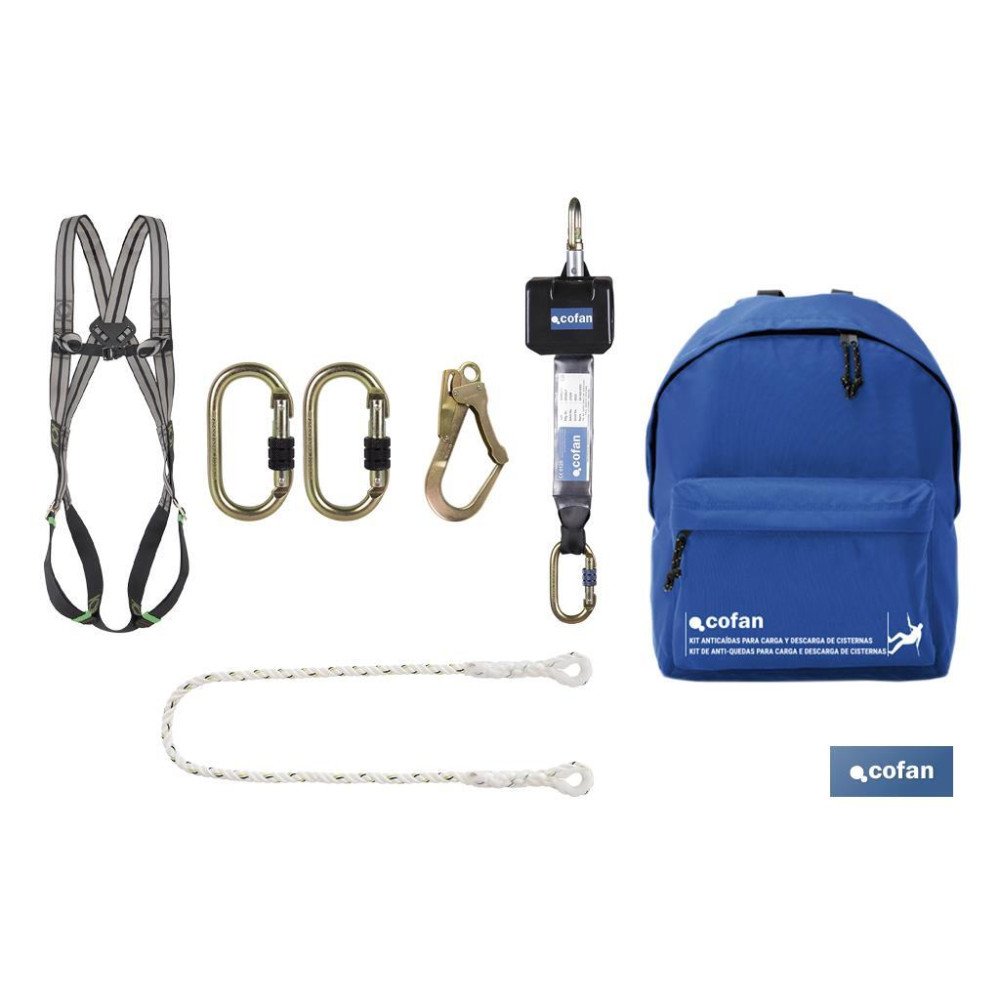 KIT ANTICAÍDAS PARA CARGA Y DESCARGA CISTERNAS (PACK: 1 UDS)