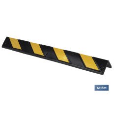 ESQUINERO RECTO 800X100X8MM AMAR/NEGRO (PACK: 1 UDS)
