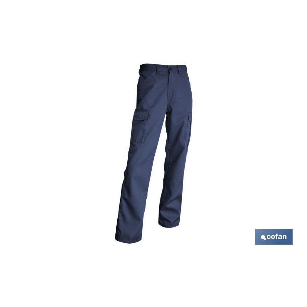 PANTALON TRABAJO SERVET 245 gms/m GRIS T-64 (PACK: 1 UDS)