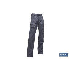 PANTALON TRABAJO SERVET 245 gms/m GRIS T-64 (PACK: 1 UDS)