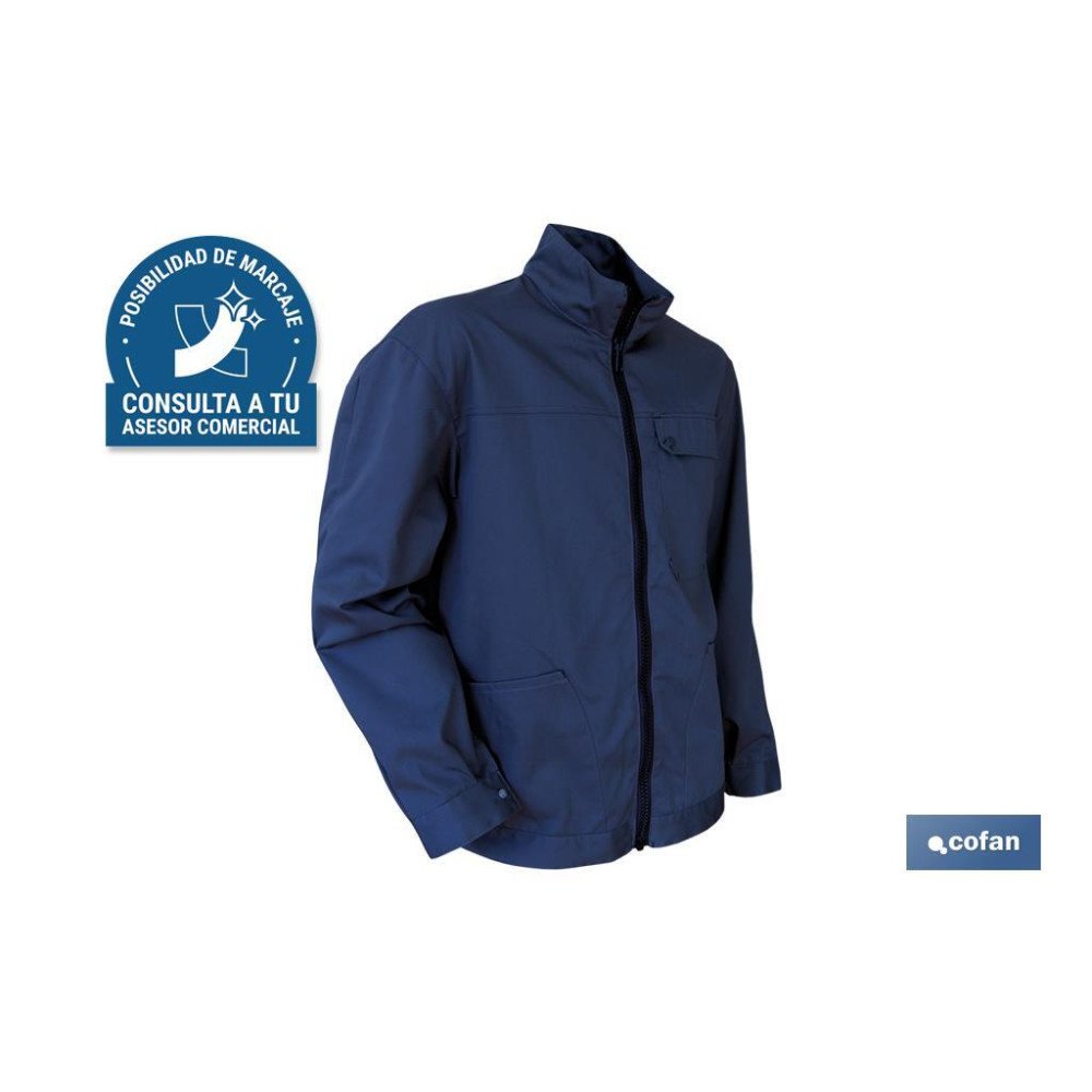 CHAQUETA TRABAJO WANKEE 245gms/m AZUL MARINO T-L (PACK: 1 UDS)