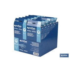 CAJA 30 UNDS. GUANTES NITRILO T-M (PACK: 1 UDS)