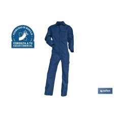MONO DE TRABAJO TESLA 245gms/m AZUL MARINO T-XXL (PACK: 1 UDS)