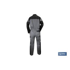 MONO DE TRABAJO BIRO 280gms/m GRIS-NEGRO T-L (PACK: 1 UDS)