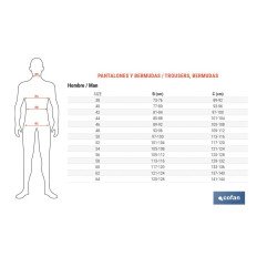 PANTALON TRAB. FLEX. JANO SLIM FIT MARINO/NEGRO T-62 (PACK: 1 UDS)