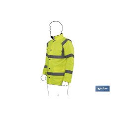 PARKA DE ALTA VISIBILIDAD MODELO ALDEBARÁN AMARILLO TALLA L (PACK: 1 UDS)