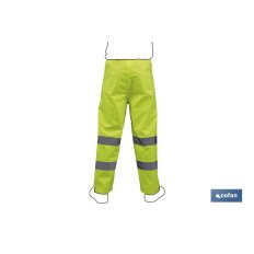 PANTALÓN DE LLUVIA DE ALTA VISIBILIDAD MODELO RIGEL AMARILLA TALLA L (PACK: 1 UDS)