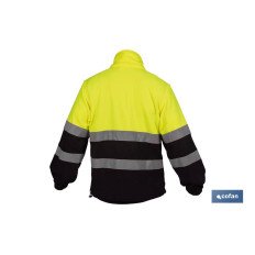 FORRO POLAR DE ALTA VISIBILIDAD MODELO ALTAIR AMARILLO Y AZUL TALLA L (PACK: 1 UDS)