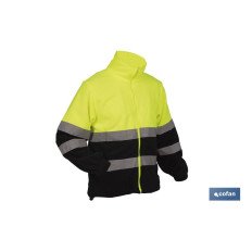 FORRO POLAR DE ALTA VISIBILIDAD MODELO ALTAIR AMARILLO Y AZUL TALLA L (PACK: 1 UDS)