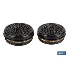 SET 2 FILTROS TIPO A1 (PACK: 1 UDS)