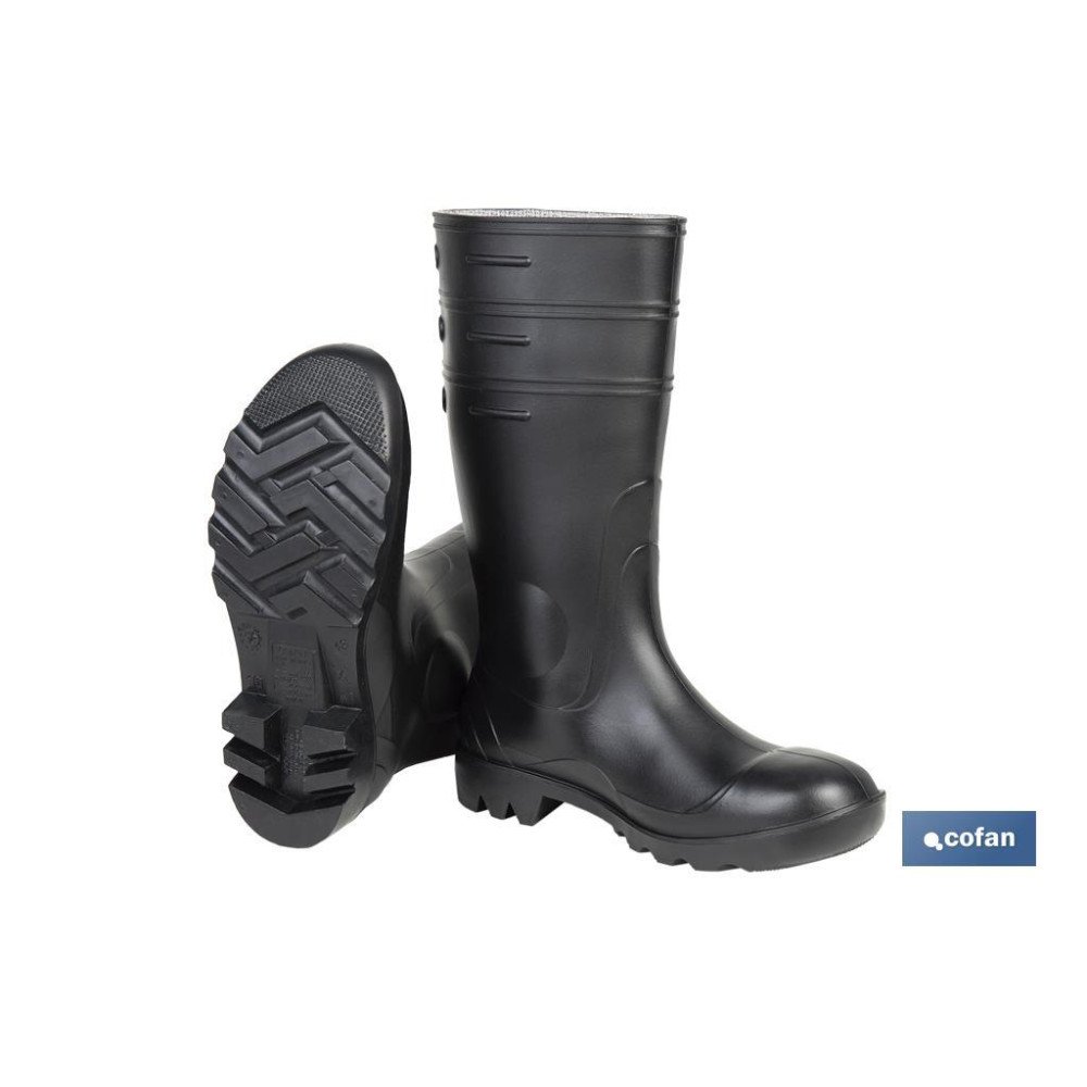 BOTA AGUA ALTA SEGUR. S-5 NEGRA T-47 (PACK: 1 UDS)