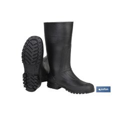 BOTA ALTA DE AGUA PVC NEGRA TALLA 48 (PACK: 1 UDS)