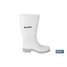 BOTA AGUA PVC BLANCA TALLA 44 (PACK: 1 UDS)