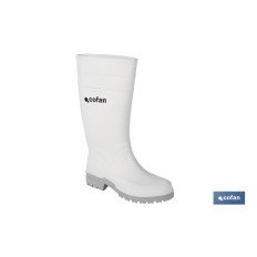 BOTA AGUA PVC BLANCA TALLA 45 (PACK: 1 UDS)